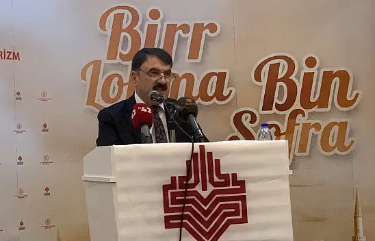 Konya'da VGM tarafından 'Bir Lokma Bin Sofra' iftarı verildi