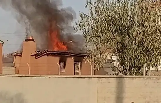 Konya'da yangın: Aşhane kullanılamaz hale geldi!