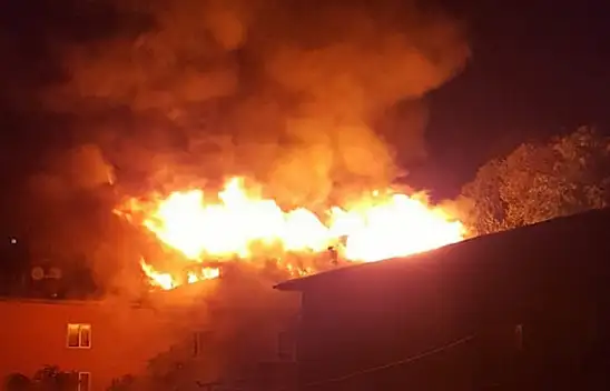 Konya'da, yangın paniği!