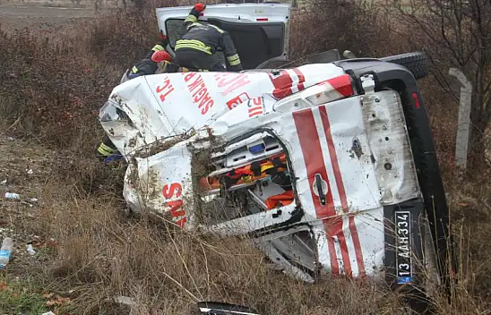 Konya'da yardım etmek isterken kaza yaptılar!
