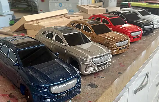 Konya'da yerli otomobil TOGG üretiliyor