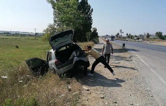 Konya'da yolda başlayan karı-koca kavgası kötü bitti