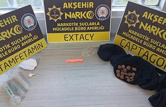 Konya'da polis zehir tacirlerine göz açtırmıyor!