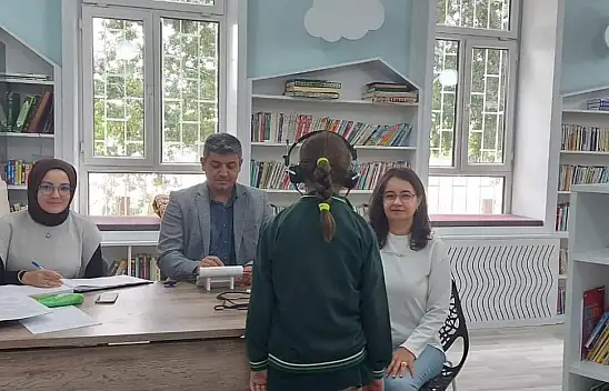 Konya'daki öğrencilere sağlık taraması