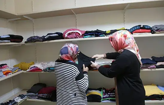 Konya'daki Sosyal Yardımlaşma Evi ihtiyaç sahibi aileler için hizmet veriyor!