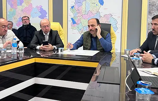 Konya deprem bölgeleri için seferber oldu