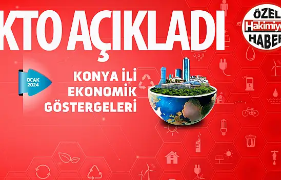 Konya Ekonomisi Ocak 2024 İtibariyle Değerlendirildi: Perakende ve İnşaat Sektörü Öne Çıkıyor