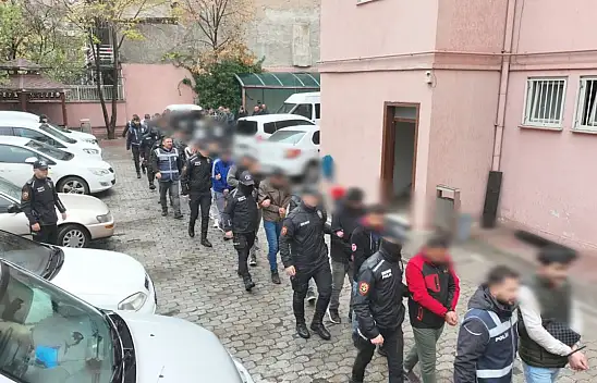 Konya emniyetinden rekor yakalama