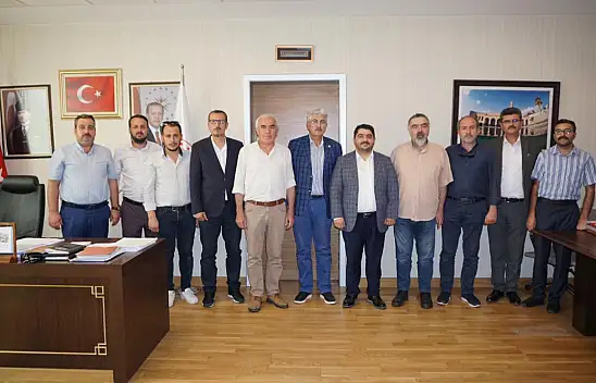 Konya Gazeteciler Cemiyeti'nden Erdoğan'a ziyaret