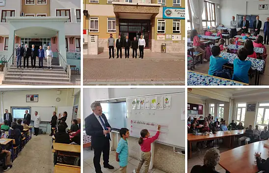 Konya İl Milli Eğitim Müdürü Murat Yiğit okul ziyaretlerinde!