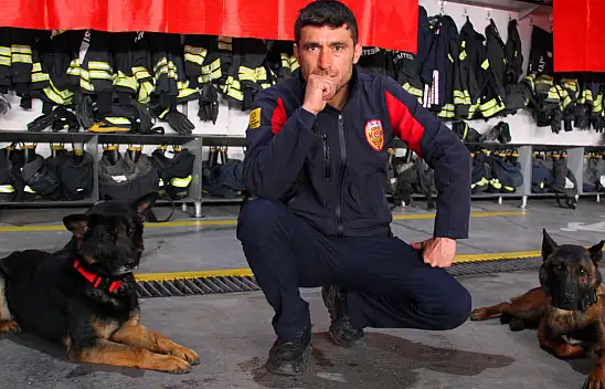 Konya İtfaiyesinin Cesur Köpeği