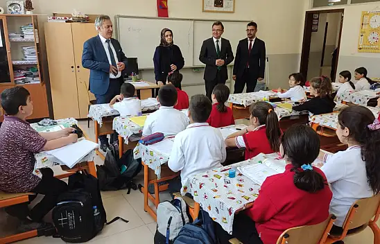 Konya MEM Müdürü Yiğit'den Karapınar'a ziyaret