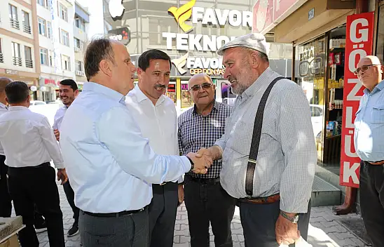 Konya Milletvekili Baykan Ve Kılca Esnafla Bir Araya Geldi 