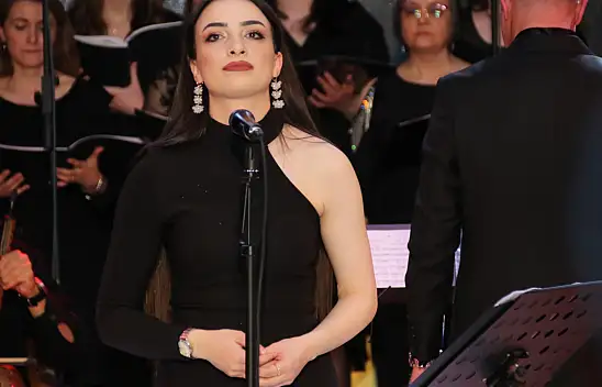 İki şehir bir konser: Geleneksel türküler söylendi