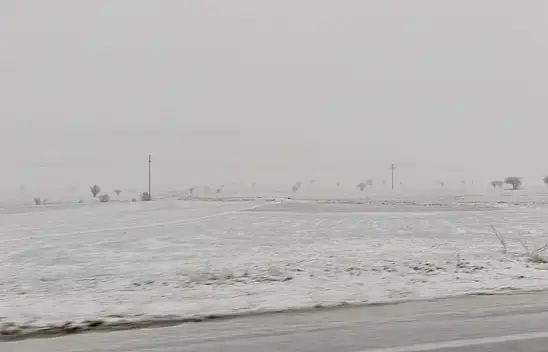 Konya'nın bu ilçesinde kar yağışı etkili oldu