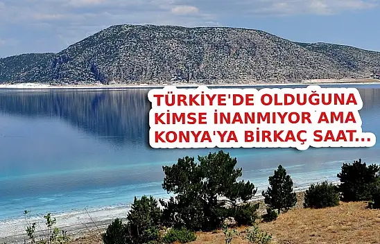 Konya'nın burnunun dibinde... Şifa bulmak için tası tarağı toplayıp geliyorlar