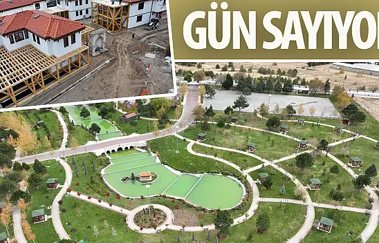 Konya'nın En Büyük Millet Bahçesi ve Meydan Evleri Projesi Hızla İlerliyor