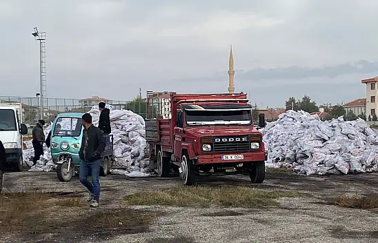 Konya'nın Kulu ilçesinde kömür dağıtımı başladı