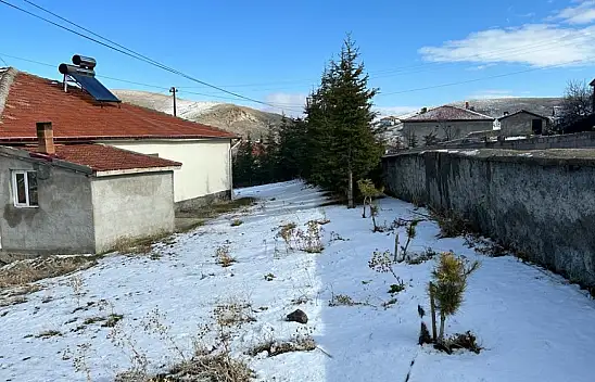 Konya'nın o ilçesinde kar hasreti son buldu