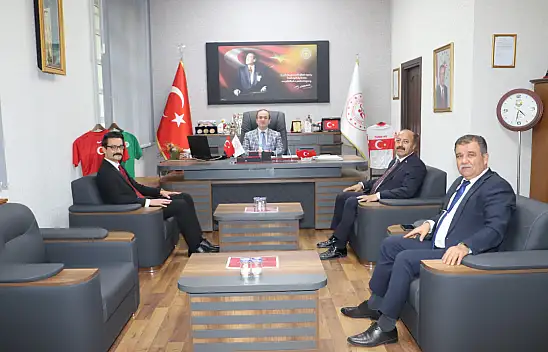 Konya'da, Kaymakamdan ve Belediye Başkanından kurum ziyaretleri!