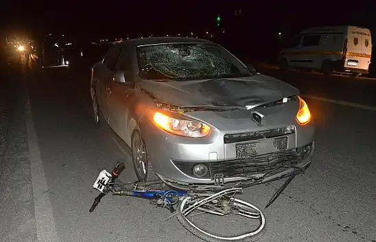 Konya plakalı otomobilin çarptığı bisikletli çocuk öldü