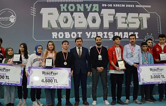 Konya RoboFest Robot Yarışması sona erdi!