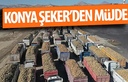 Konya Şekerden çiftçilere müjde! paralar yarın hesaplara yatıyor