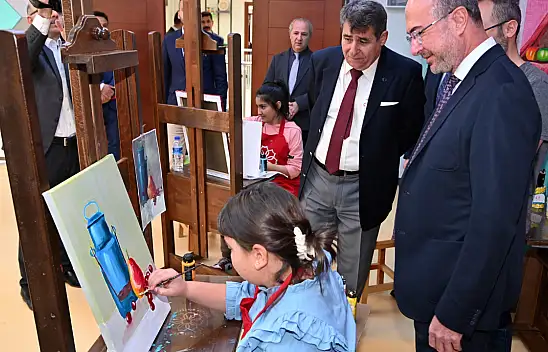 Konya Selçuklu Sanat ve tasarım atölyesine öğrencilerden yoğun ilgi