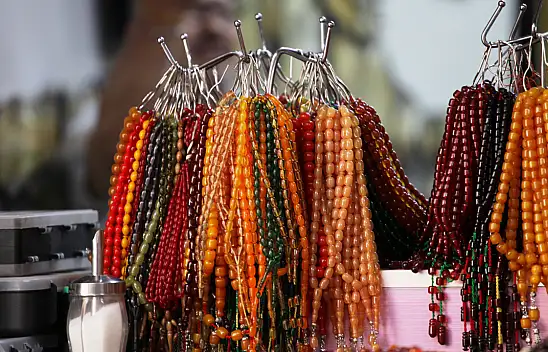 Konya Tesbihçiler Kahvesinde yoğun ticaret