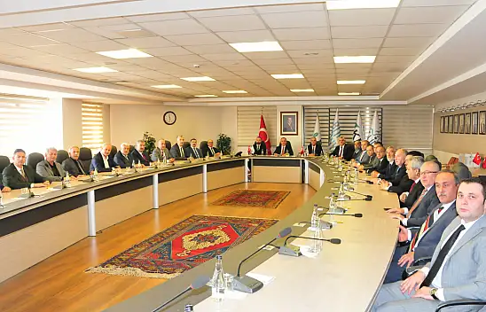 Konya Ticaret Borsası Meclisi'nden İsrail'e Kınama