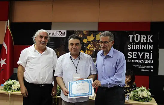 Konya Türkiye Yazarlar Birliği Şubesi ve Selçuklu Belediyesi'nden şiir sempozyumu