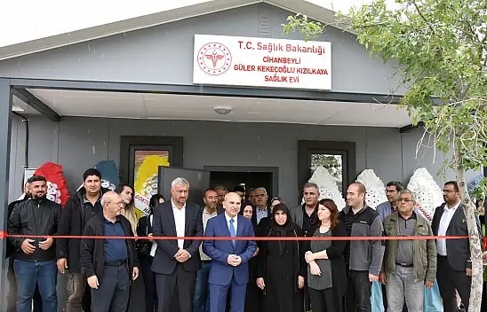 Konya'ya kazandırılan sağlıkevleri hizmete açıldı