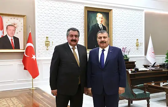 Konyalı Belediye Başkanı Sağlık Bakanını ziyaret etti müjdeyle döndü