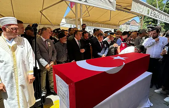 Konyalı şehide son veda!