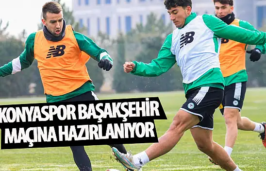 Konyaspor, Başakşehir karşılaşmasının hazırlıklarına başladı!