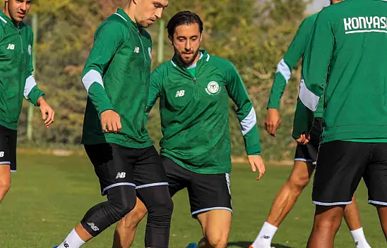 Konyaspor, Beyoğlu Yeni Çarşı maçının hazırlıklarına başladı