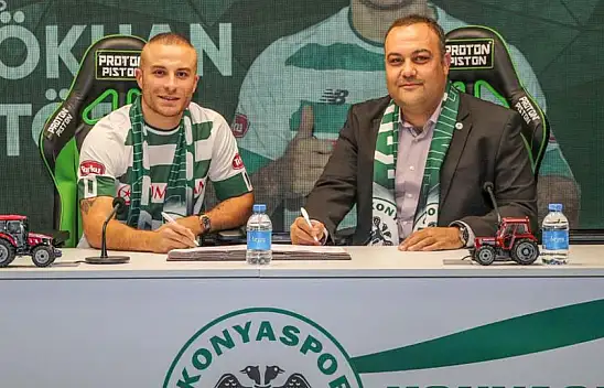 İmzalar atıldı! Konyaspor'da 30 numaralı forma o futbolcuya emanet!