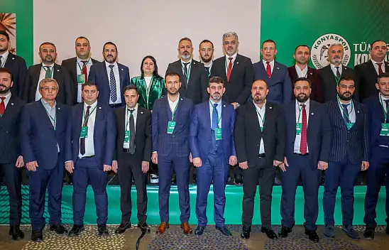 Konyaspor'da görev dağılımı yapıldı! İşte yeni yönetim listesi!..