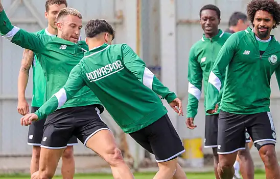 Konyaspor'da hedef 3 puan