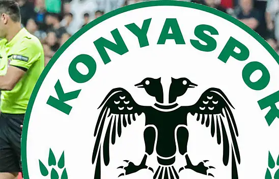 Konyaspor, hakeme sert çıktı