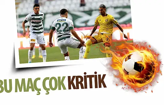 Konyaspor kritik maça çıkıyor!