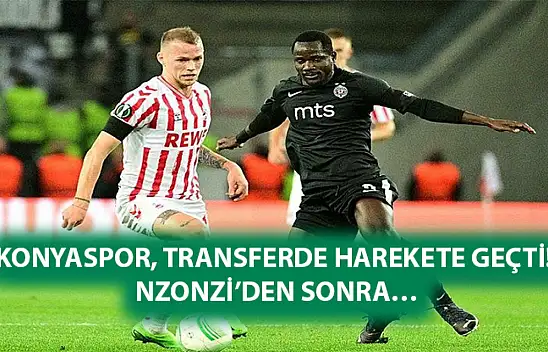 Konyaspor, transferde harekete geçti! Nzonzi'den sonra…