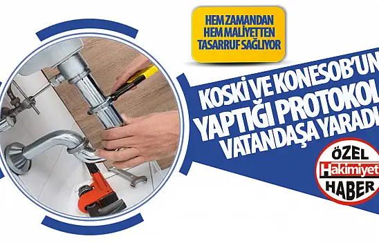 KOSKİ, KONESOB ile İmzaladığı Protokolünün Ortak Başarı Hikayesini Paylaşıyor