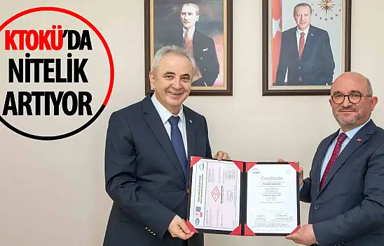 KTO Karatay Üniversitesi, ISO 50001 Enerji Yönetim Sistemi belgesi aldı