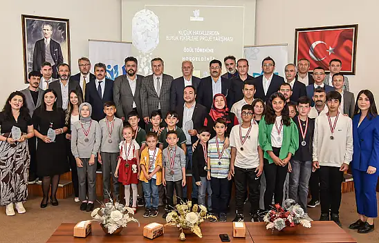 Küçük hayallerden büyük fikirlere projesinin ödül töreni Konya'da gerçekleştirildi