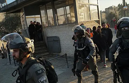 Kudüs'te 21 Filistinli gözaltına alındı