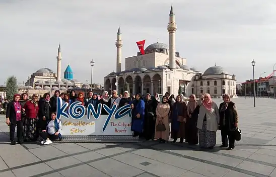 Kültür gezileri programı çerçevesinde Konya en çok ziyaret edilen şehirler arasında!