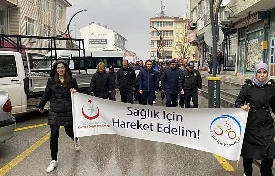 Kulu'da Sağlıklı Yaşam etkinlikleri düzenlendi