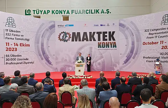 MAKTEK Konya Fuarı kapılarını açtı