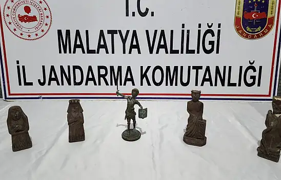 Malatya'da tarihi eser kaçakçılığı